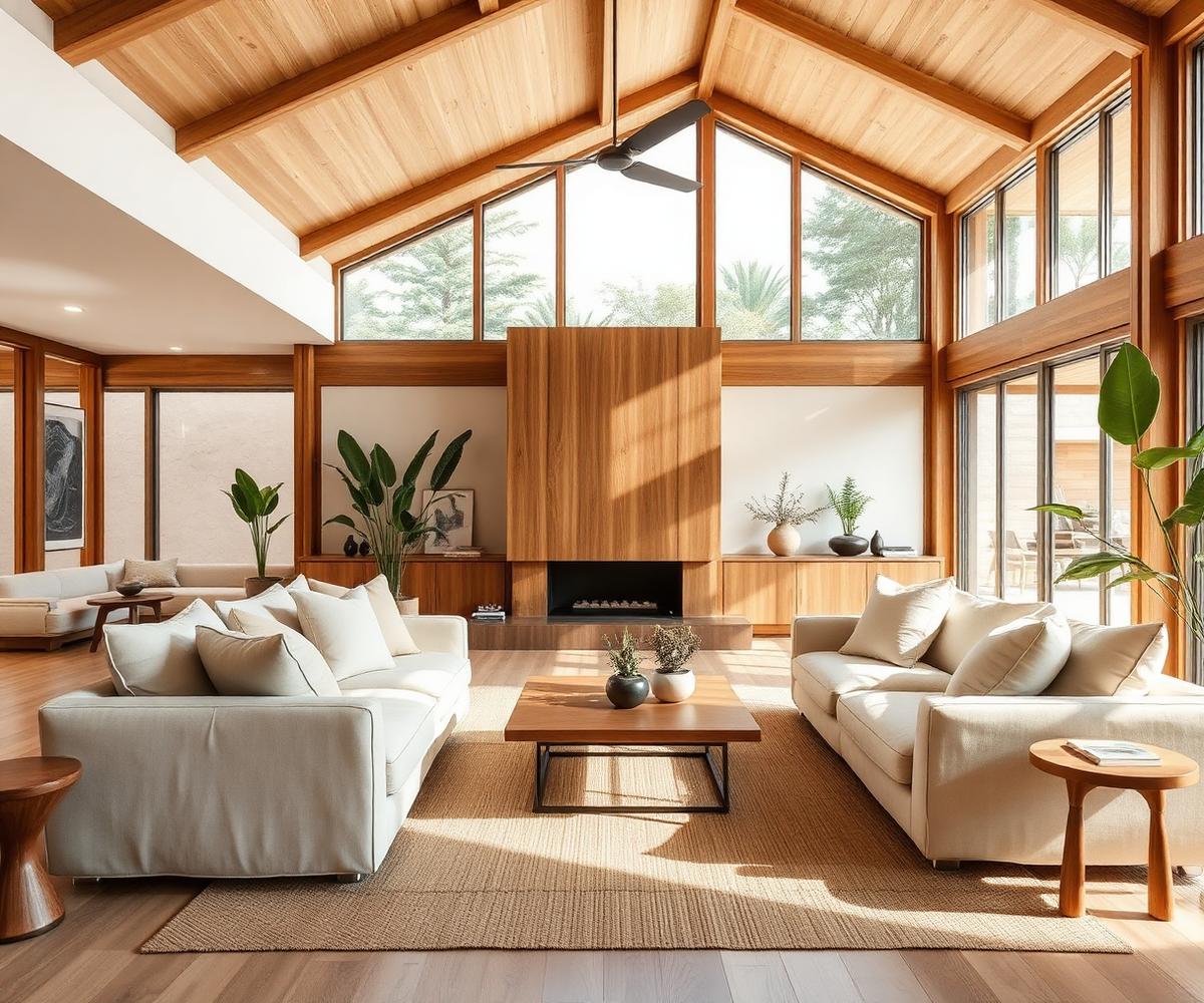Villa living room interior